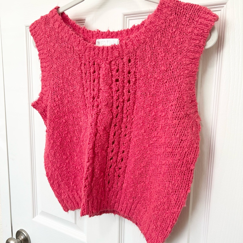 Western Connection Vintage Knitted Vest
